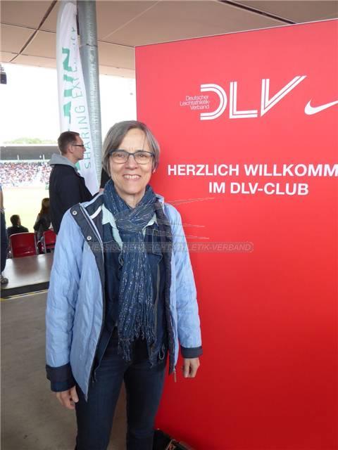 Sylvia Schenk: Lief ihre ersten 800-Meter-Läufe im Trikot des ESV Jahn Treysa.